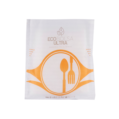 BOLSA DE PAPEL ULTRA RESISTENTE MEDIANA / PAQ 100